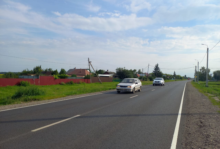 В Тамбовской области отремонтировали дорогу, ведущую в село Столовое